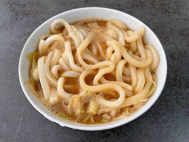 【メンズレシピ】レンチンカレーうどん