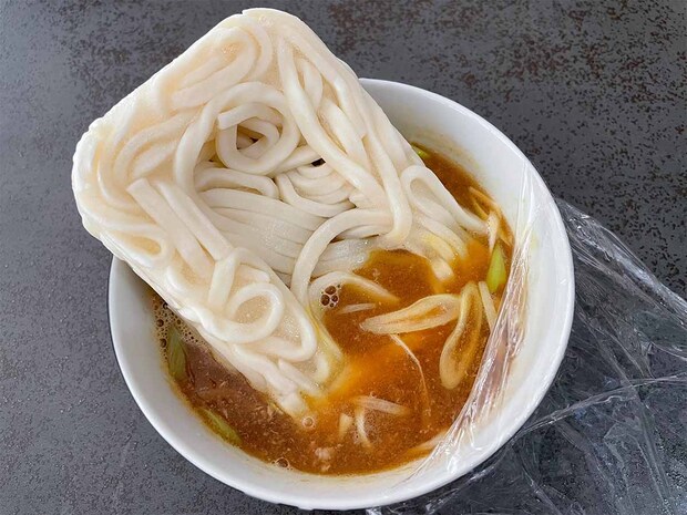 【メンズレシピ】レンチンカレーうどん
