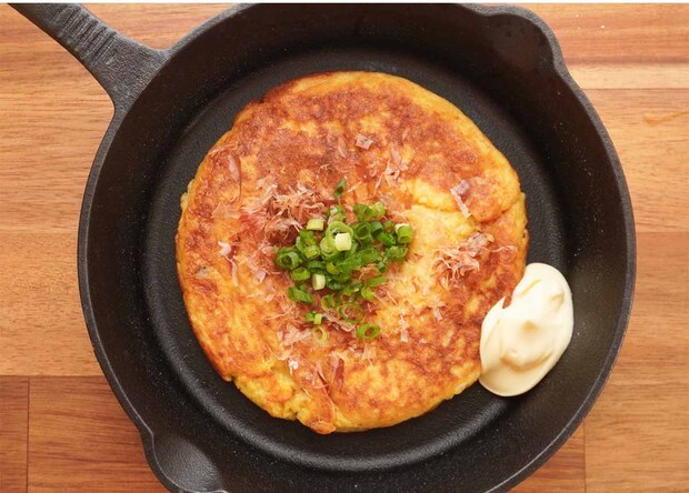 【メンズレシピ】長芋のフライパン焼き