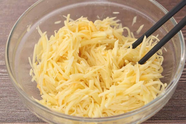 【メンズレシピ】じゃがいものチーズガレット