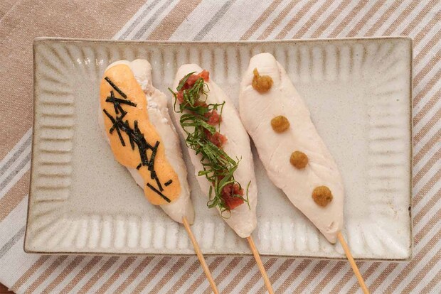 【メンズレシピ】ささみ焼き鳥
