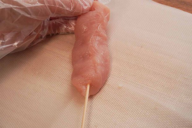 【メンズレシピ】ささみ焼き鳥