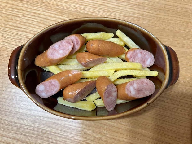 【メンズレシピ】チーズダッカルビ風ポテト