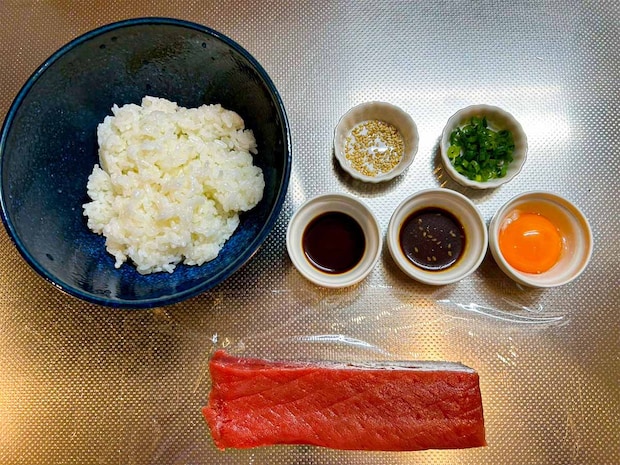 【メンズレシピ】焼肉のタレでマグロの漬け丼