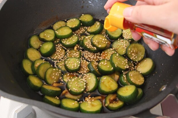 【きゅうりのキューちゃん再現】煮込み2分！パリポリ食感に