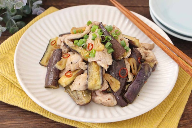 【メンズレシピ】なすと豚肉のぺペロン炒め