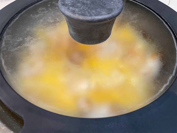 【メンズレシピ】めんつゆ(2倍濃縮)親子丼