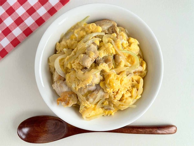 【メンズレシピ】めんつゆ(2倍濃縮)親子丼