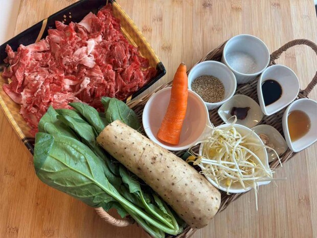 【メンズレシピ】とろろビビンバ