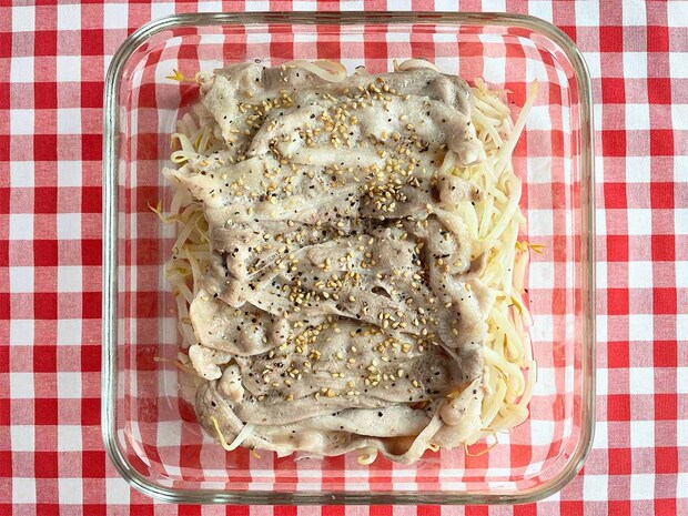 【メンズレシピ】豚バラレンジ蒸し