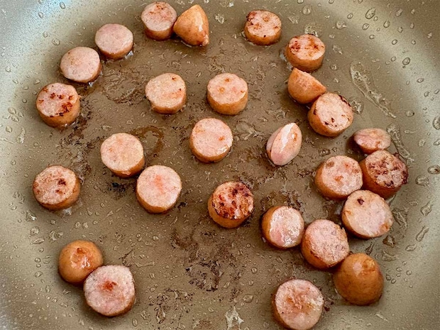 【メンズレシピ】とろたまソーセージ丼