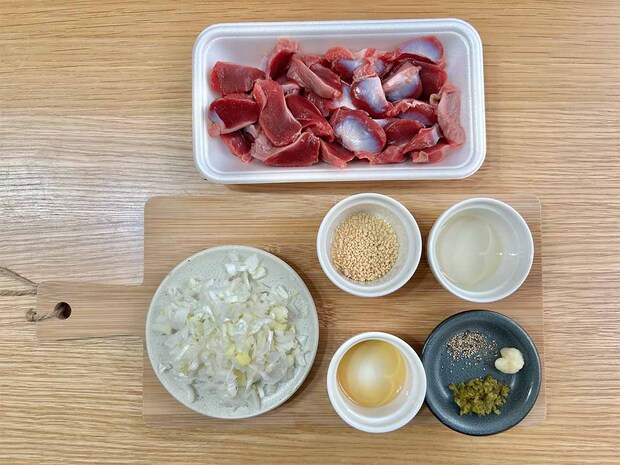 【メンズレシピ】砂肝のねぎ塩柚子胡椒炒め