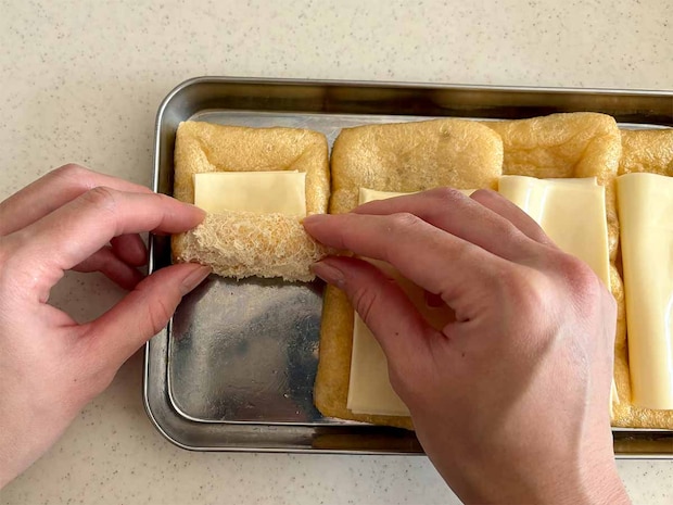 【メンズレシピ】いなりチーズロール