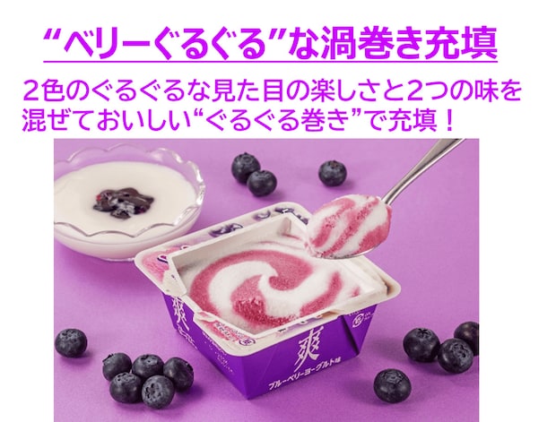 爽 ブルーベリーヨーグルト味