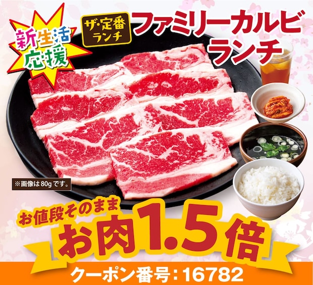 毎日焼肉ごはんキャンペーン