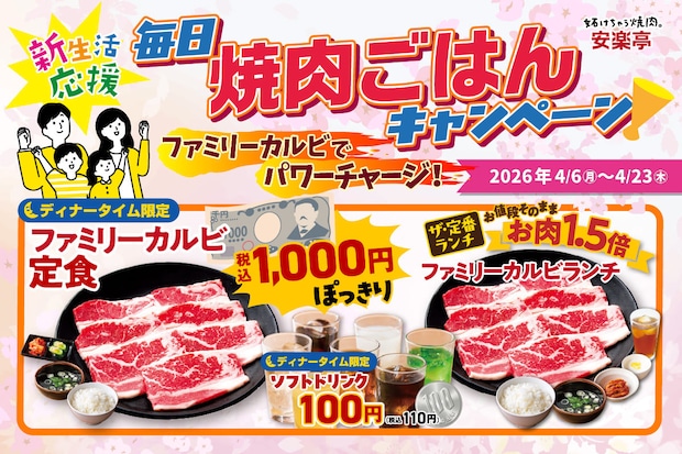 毎日焼肉ごはんキャンペーン