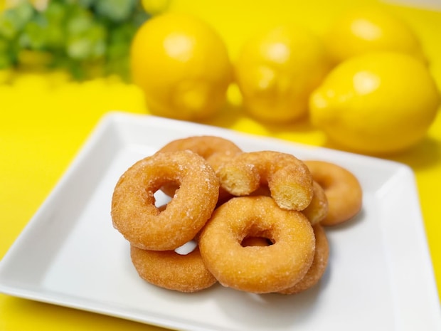 瀬戸内レモンのミニリングドーナツ