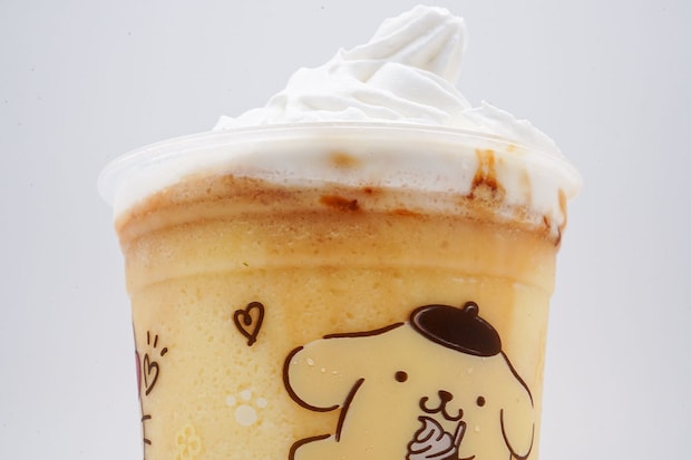 マクドナルド「ポムポムプリンのクリーミープリンフラッペ」