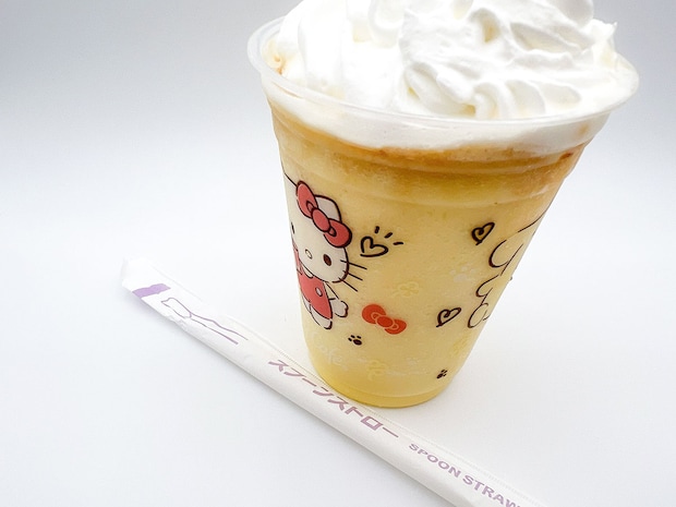 マクドナルド「ポムポムプリンのクリーミープリンフラッペ」