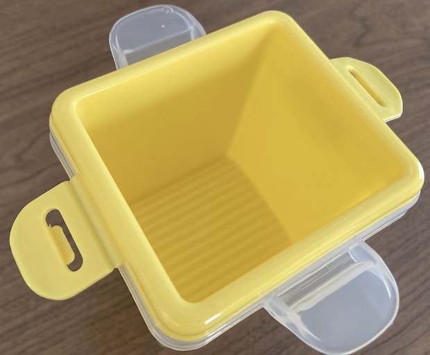 ダイソー「レンジで簡単だし巻きたまご」