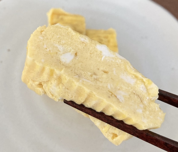 ダイソー「レンジで簡単だし巻きたまご」