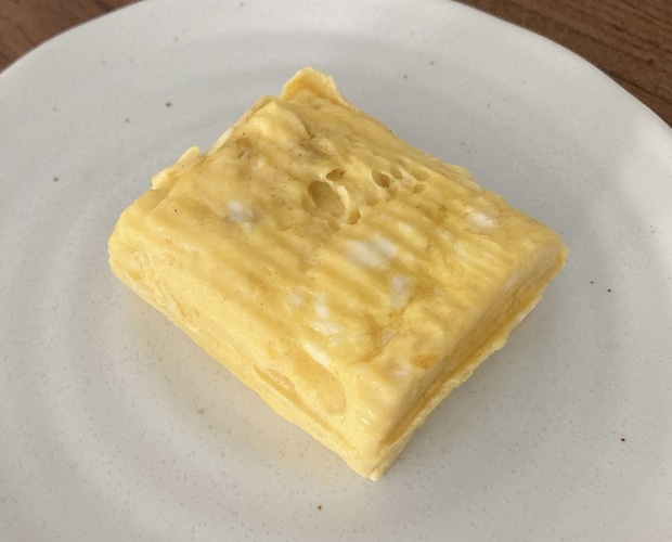 ダイソー「レンジで簡単だし巻きたまご」