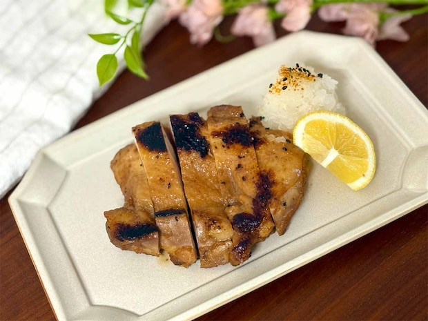 笠原将弘さん「ゆで鶏のみそ漬け焼き」