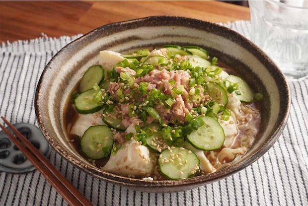 笠原将弘さん「冷や汁風みそラーメン」