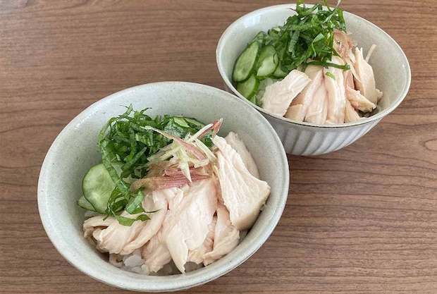 大原千鶴さん「鶏むね肉の冷や汁」