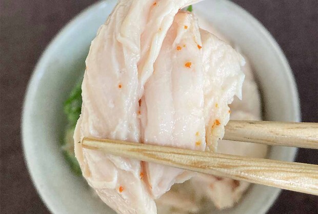 大原千鶴さん「鶏むね肉の冷や汁」