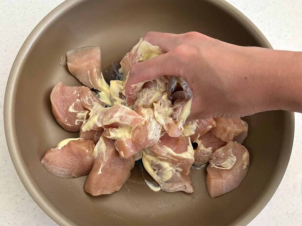 【メンズレシピ】鶏むね肉の味噌カツ煮