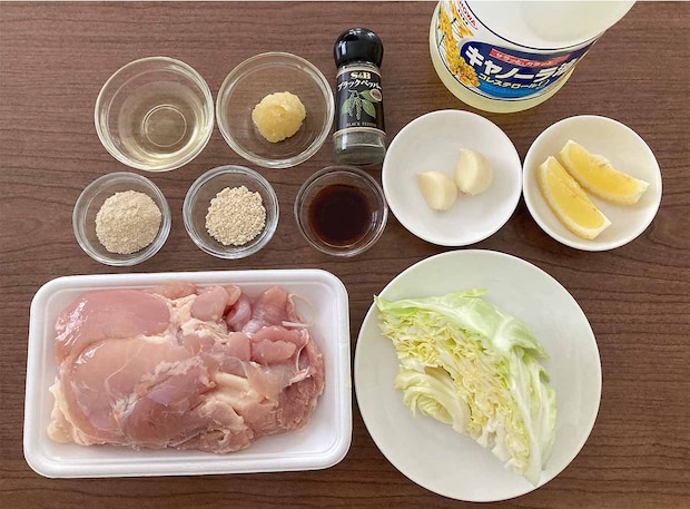 笠原将弘さん「鶏のニンニク焼き」