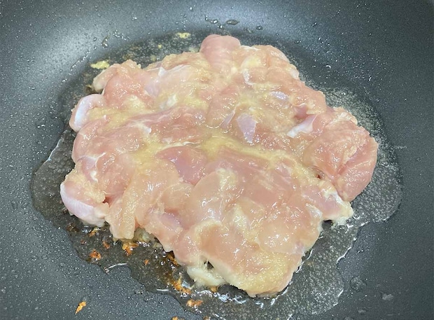 笠原将弘さん「鶏のニンニク焼き」