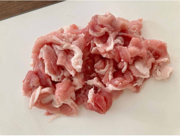 栗原はるみさん「豚肉と小松菜のあんかけ焼きそば」