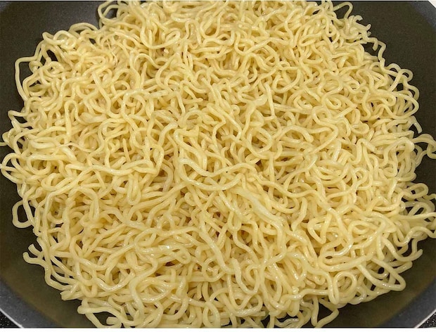 栗原はるみさん「豚肉と小松菜のあんかけ焼きそば」