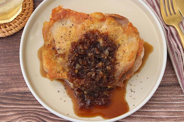 コウケンテツさん「カリカリチキンステーキ」