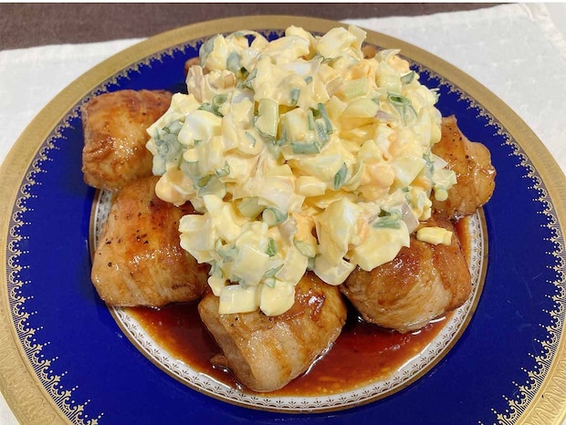 タサン志麻さん「厚揚げの照り焼き 薬味タルタル添え」