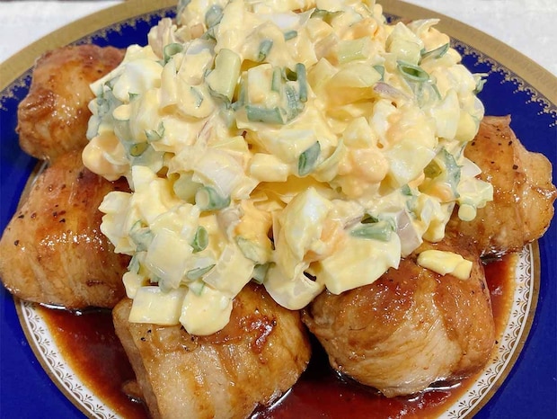 タサン志麻さん「厚揚げの照り焼き 薬味タルタル添え」