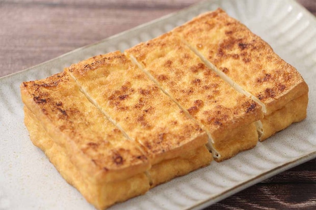 笠原将弘さん「厚揚げのしょうが焼きのっけ」