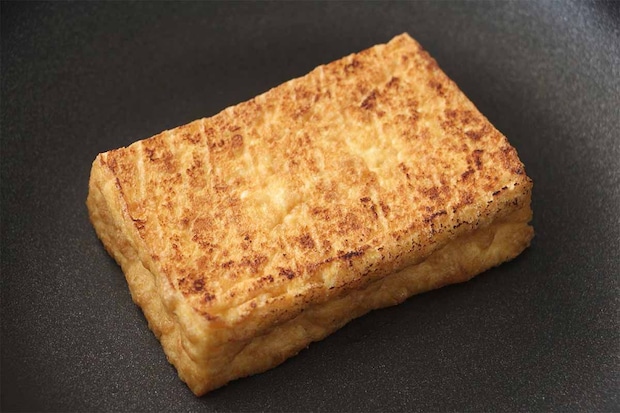 笠原将弘さん「厚揚げのしょうが焼きのっけ」