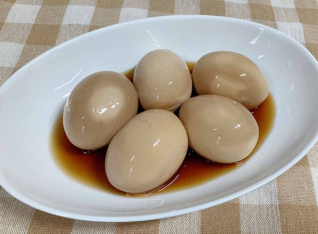 栗原はるみさん「酢じょうゆ卵」