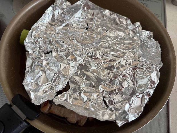 【メンズレシピ】フライパンで作る豚の角煮