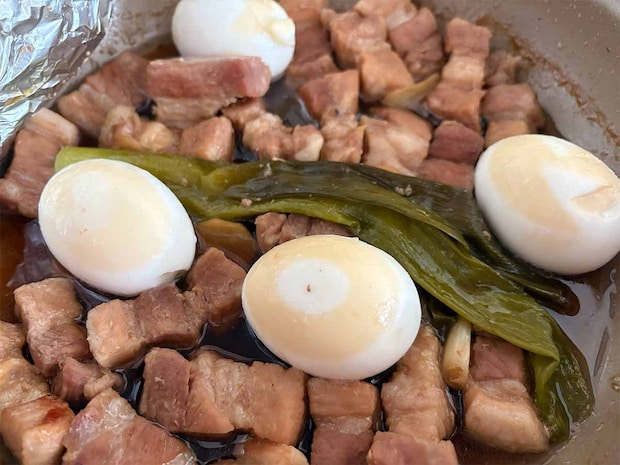 【メンズレシピ】フライパンで作る豚の角煮