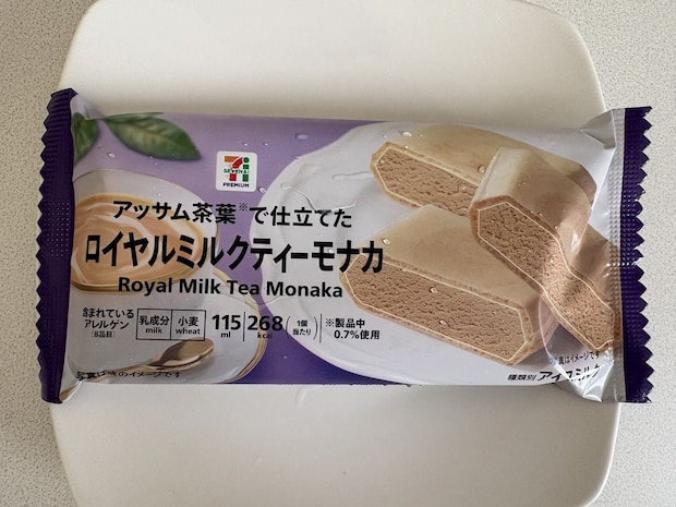 セブンイレブン「ロイヤルミルクティーモナカ」