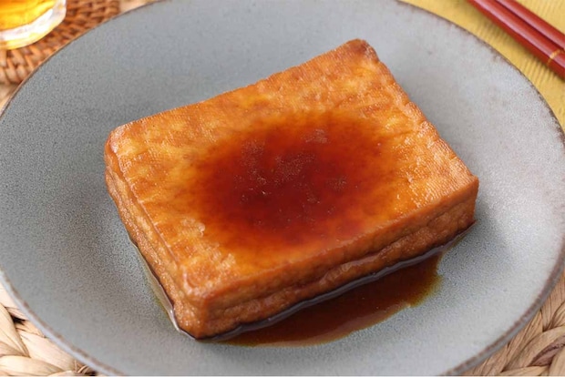栗原はるみさん「厚揚げの甘辛煮」