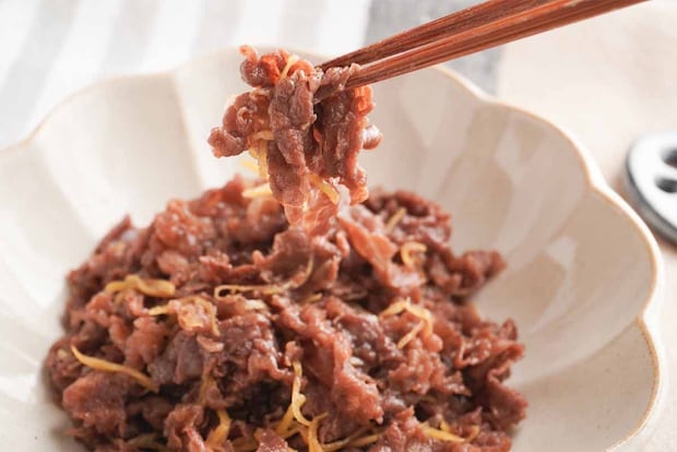 笠原将弘さん「牛肉のしぐれ煮」