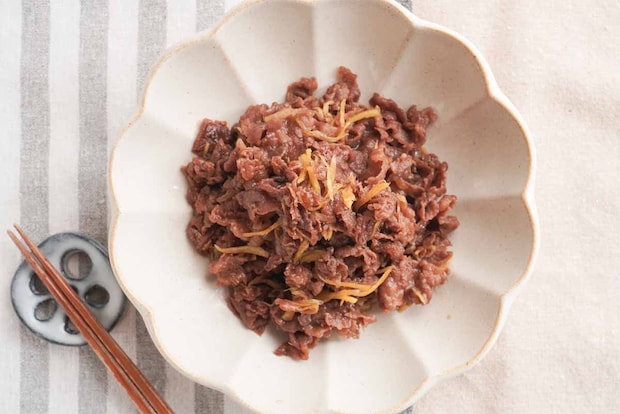 笠原将弘さん「牛肉のしぐれ煮」