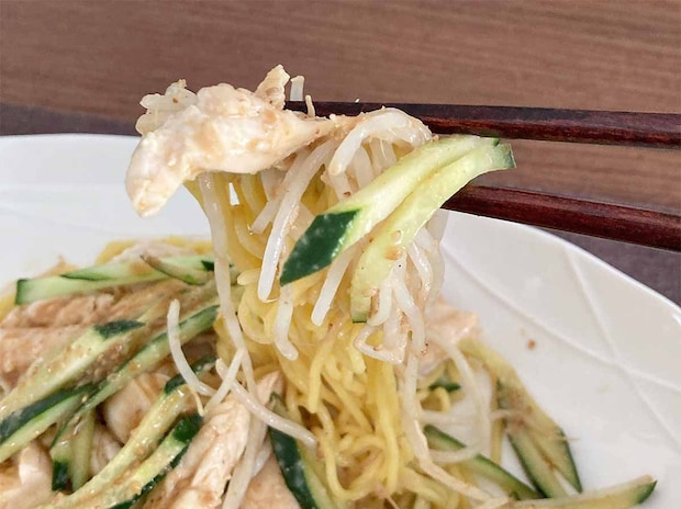 タサン志麻さん「バンバンジー風冷やし中華」