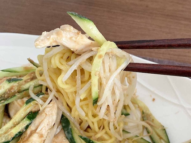 タサン志麻さん「バンバンジー風冷やし中華」