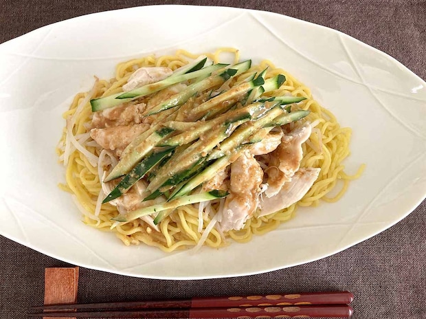 タサン志麻さん「バンバンジー風冷やし中華」